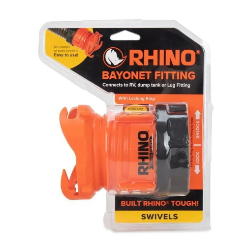 Camco 39783 RhinoFlex Swivel Bayonet