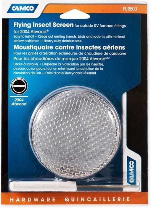 Camco 42144 Flying Insect Screen; FUR500, Atwood 2004 Furnace