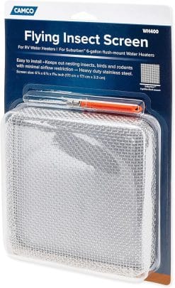Camco 42151 Flying Insect Screen for Suburban 6 Gal Flush Mount; WH400