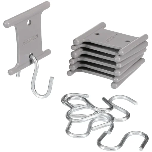 Camco 42693 Universal Fits All Party Light Holders; Grey; 7 Pk