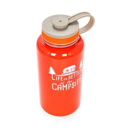 LIBATC 53271 Water Bottle; 32oz; Opaque Red