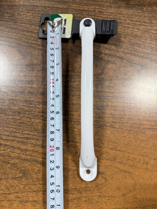 JR Products 9482-000-111 Powder Coated Assist Handle; White