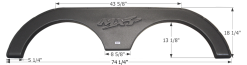 KZ FS2126 Travel Trailer Fender Skirt