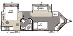 2015 Forest River 2618W Rockwood Windjammer #861640