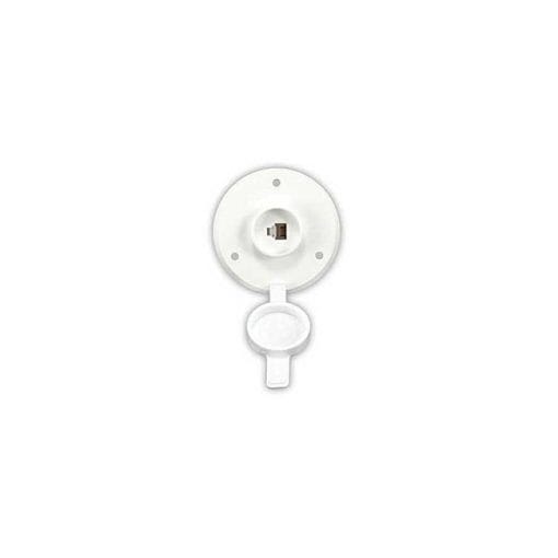 JR Products 476-A-2-A Phone Plate; Polar White