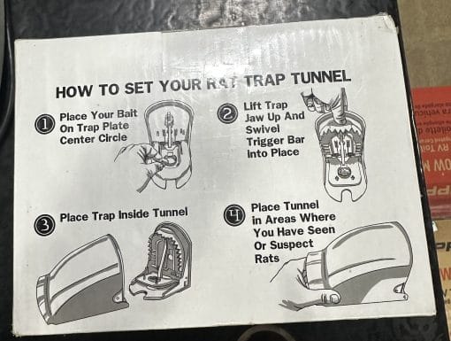 Grandpa Gus's RJT-1 Rat Trap Tunnel; 2 Pack