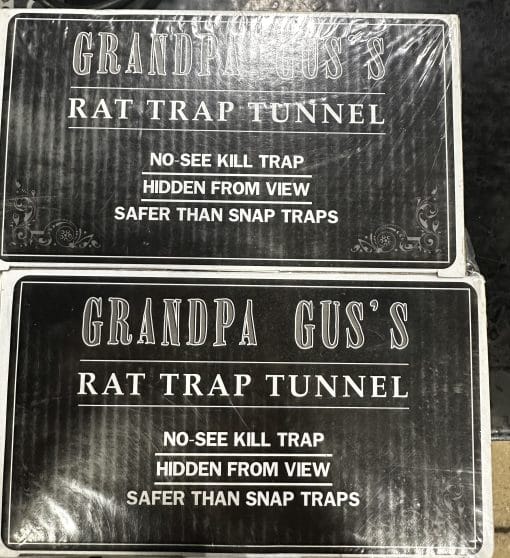 Grandpa Gus's RJT-1 Rat Trap Tunnel; 2 Pack