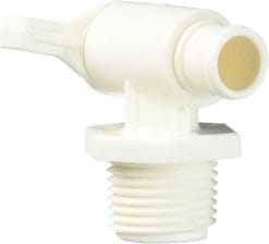 Petersen 18-966-C/W Fresh Water Tank Drain Valve; 1/2" M NPT Thread