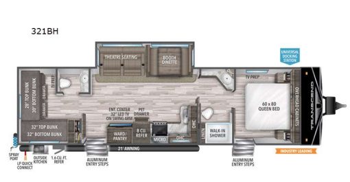 2021 Grand Design 321BH Transcend Xplor #815932